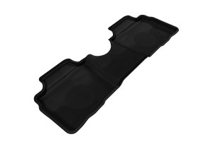 Kia Soul Floor Mat - Rear - 3D MAXpider - Kagu - Black - 2010